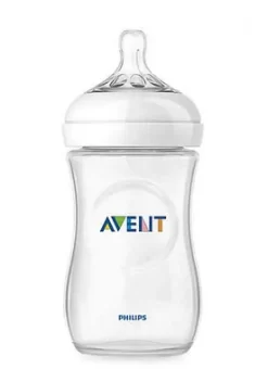 Philip Avent Natural Glass Baby Bottle 8oz 1m+