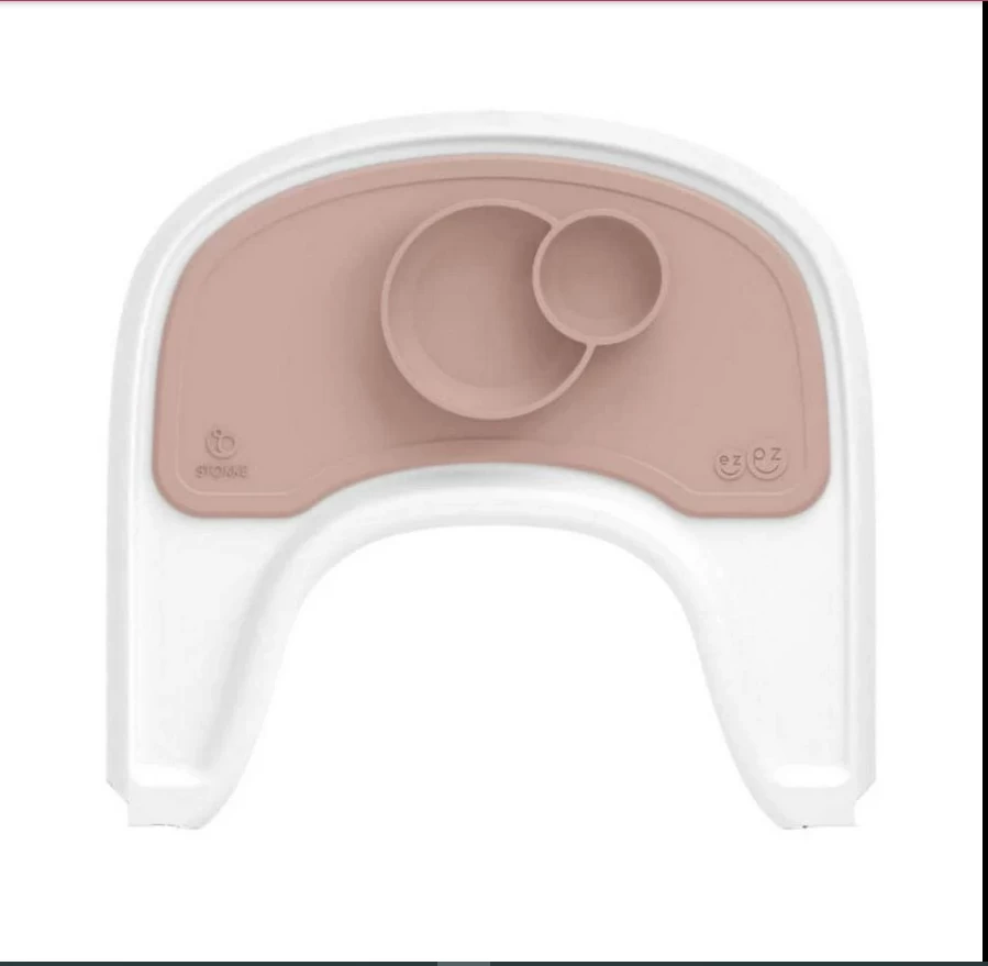 Stokke Ezpz Placemat Tray - Pink 3 Stokke Ezpz Placemat Tray - Pink - Image 3