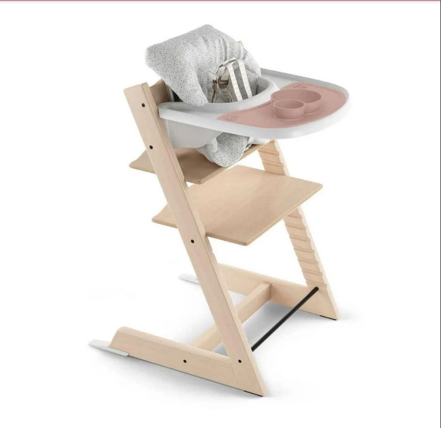 Stokke Ezpz Placemat Tray - Pink 2 Stokke Ezpz Placemat Tray - Pink - Image 2