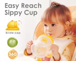 Piyo Piyo Easy Reach Sippy Cup 250ml 6m+ -Bedding Baby Store wechat screenshot 20200709112320