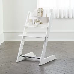Stokke Tripp Trapp High Chair With Baby Set - White