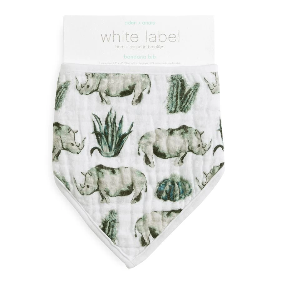 Aden & Anais Classic Bandana Rib - Serengeti 2 Aden & Anais Classic Bandana Rib - Serengeti - Image 2